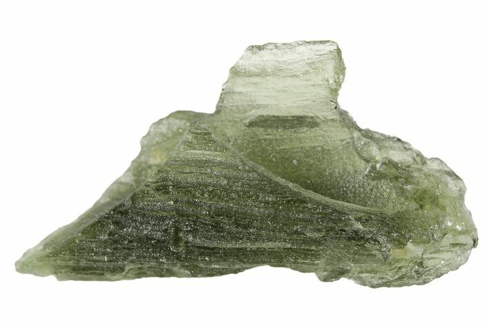 Green Moldavite Tektite ( g) - Czech Republic #359468